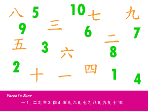Chinese games for kids | Numbers